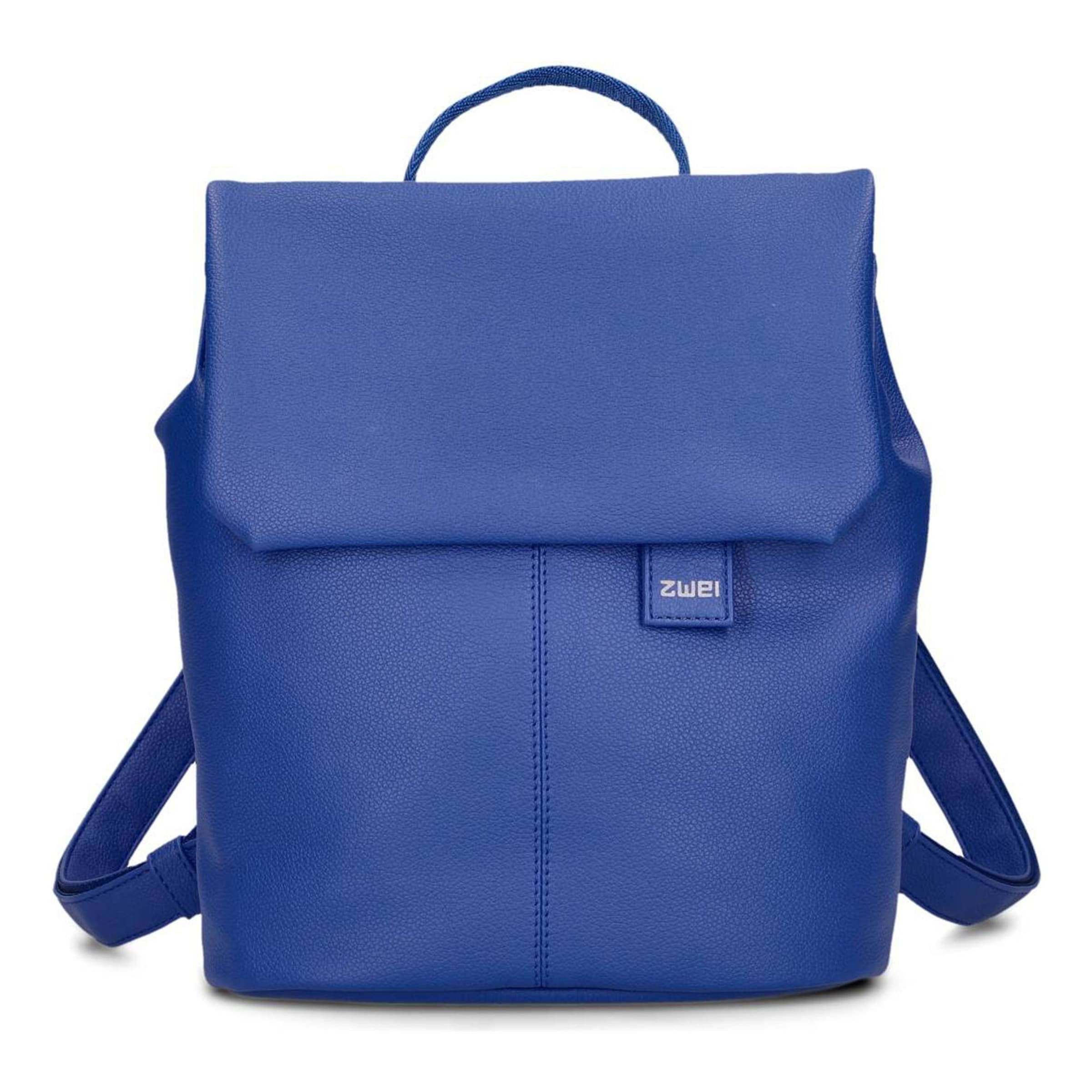 ZWEI Backpack 'Mademoiselle' in Blue: front