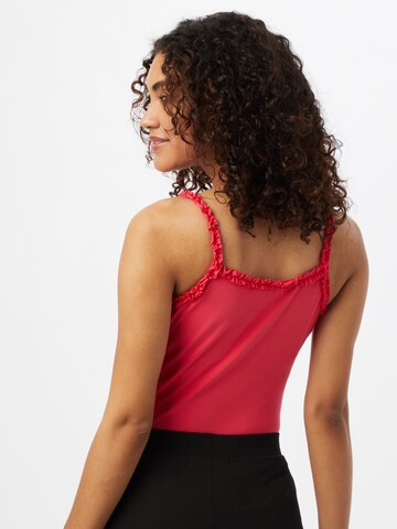 GLAMOROUS - Camisa body em vermelho