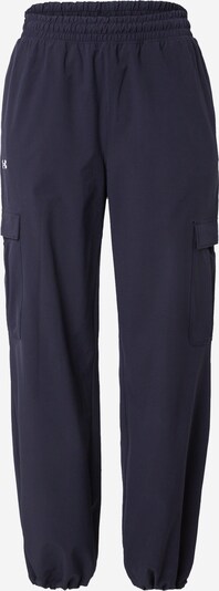 Pantaloni sport UNDER ARMOUR pe albastru marin / alb murdar, Vizualizare produs
