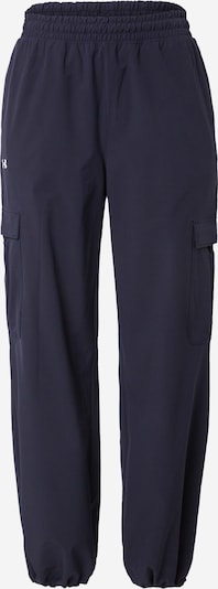 Pantaloni sport UNDER ARMOUR pe albastru marin / alb murdar, Vizualizare produs