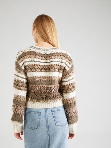 Pull-over 'FRIGG' ONLY en beige