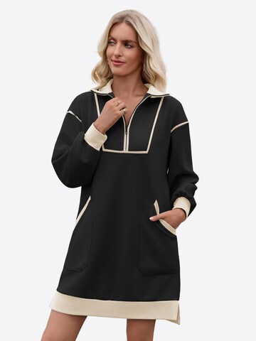 Imily Bela Šaty – černá: přední strana