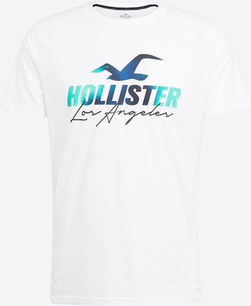 HOLLISTER Tričko - biela: predná strana