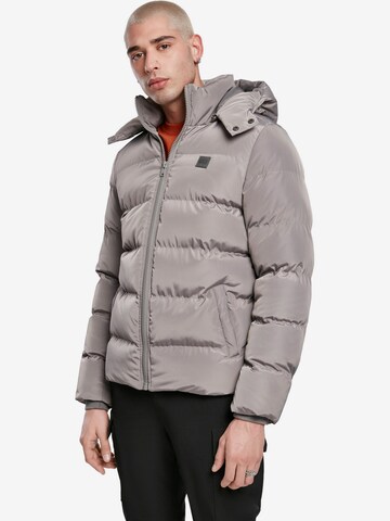 Urban Classics Winter jacket in Grey: front