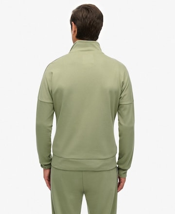 Superdry Sweatvest 'Tech Cult' in Groen