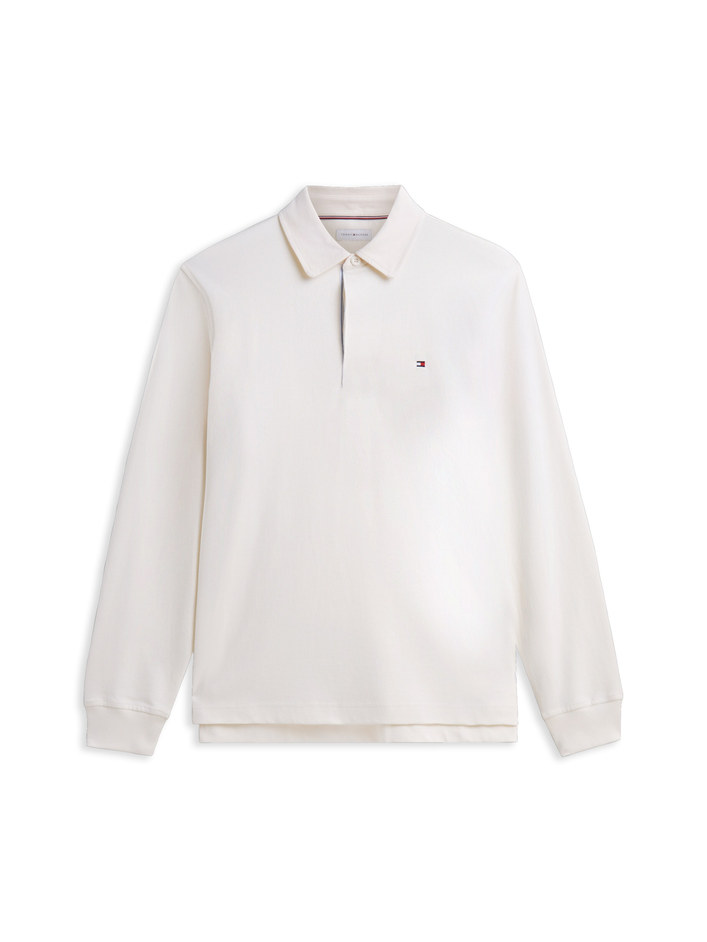 TOMMY HILFIGER Shirt 'ESSENTIAL' in Geel: voorkant