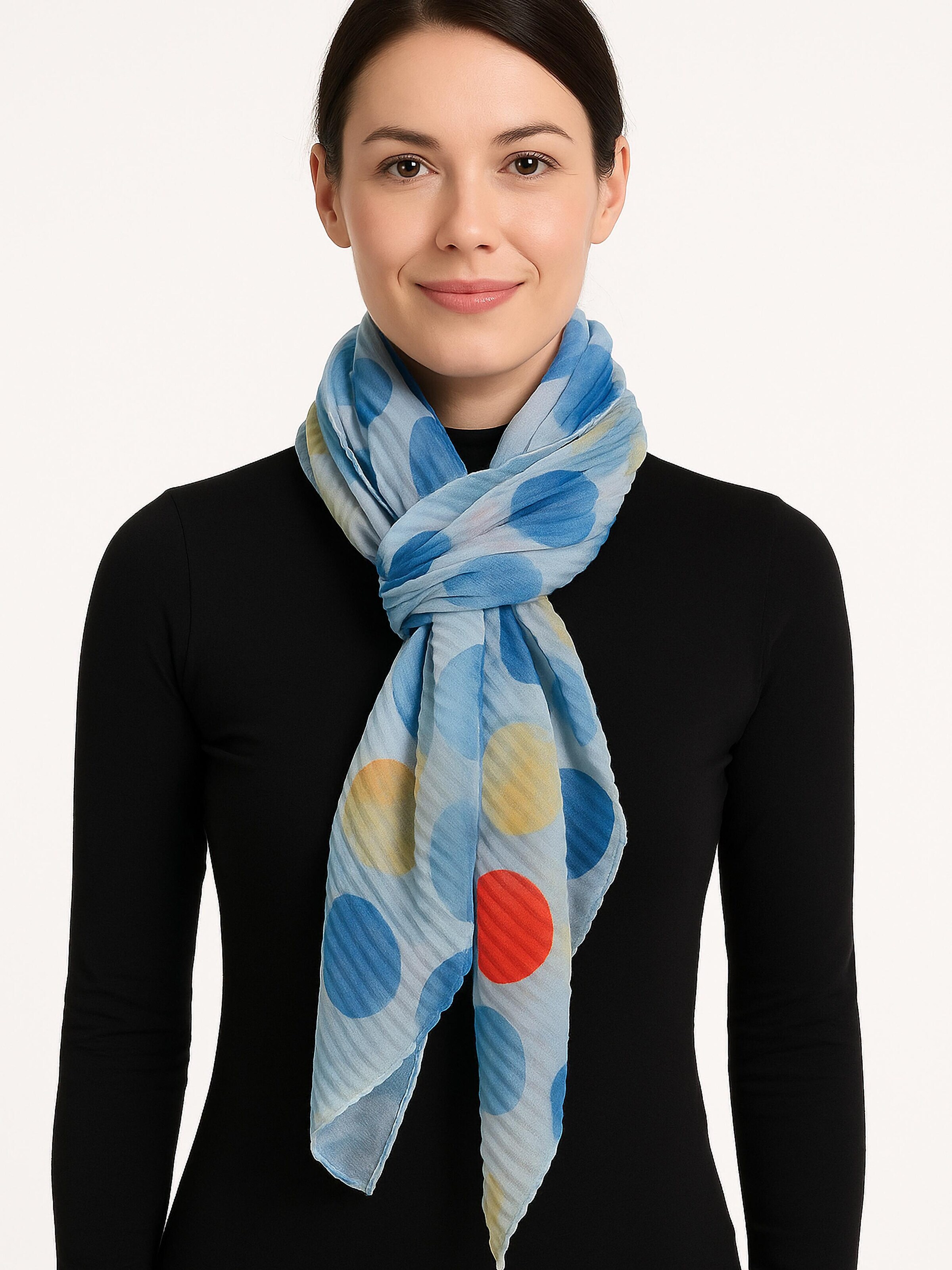 COLLEZIONE ALESSANDRO Scarf 'Palila' in Mixed colors: front