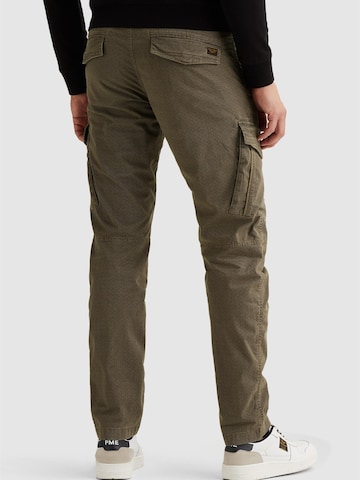 PME Legend - Loosefit Pantalón 'Nordrop relaxed fit cargo pants with allover print' en beige