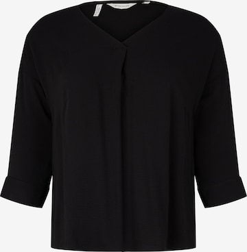 Tom Tailor Women + - Blusa en negro: frente