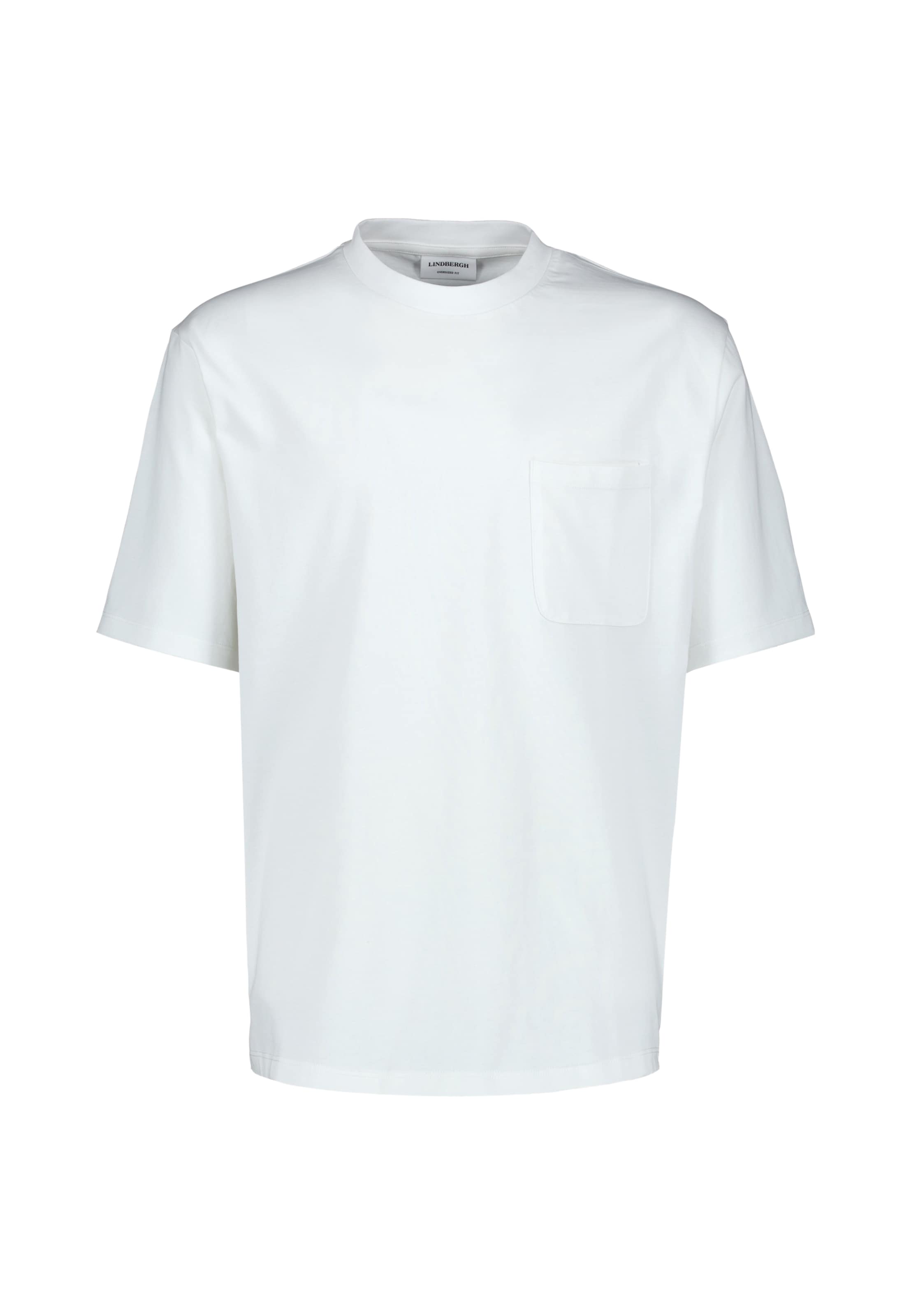 Lindbergh T-Shirt en S en blanc, Vue avec produit
