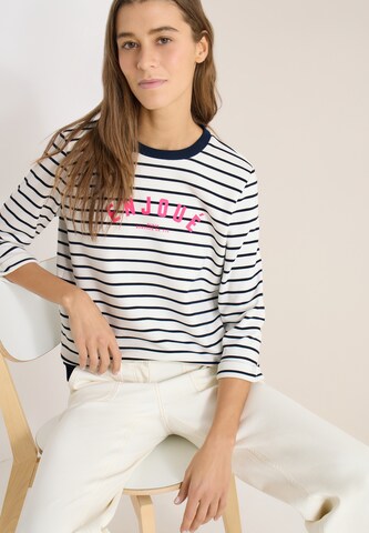 CECIL Sweatshirt in Blue: front