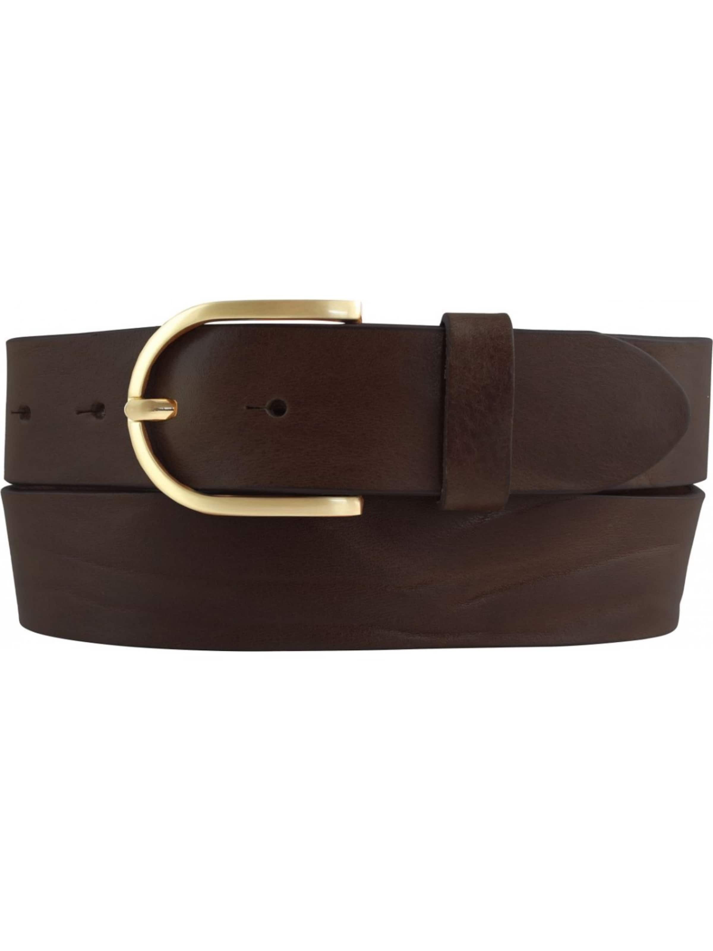 BELTINGER Belt 'Sassaria' in Brown: front