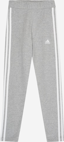 ADIDAS SPORTSWEAR Slimfit Sporthose 'Essentials' in Grau: predná strana