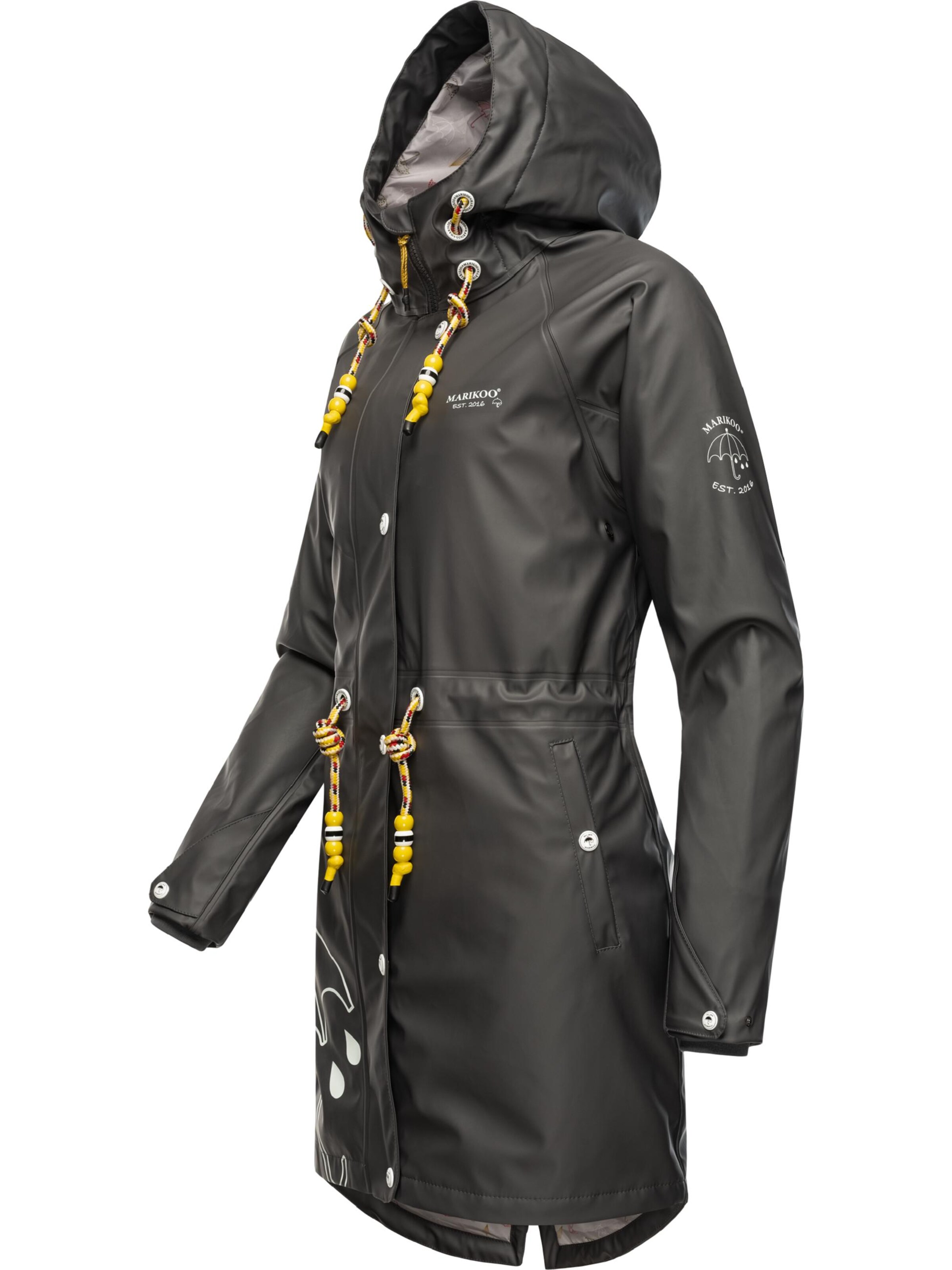 MARIKOO Functionele mantel in Grijs