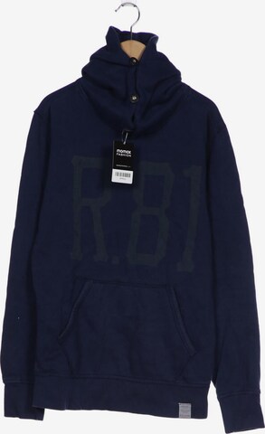 REPLAY Sweatshirt & Zip-Up Hoodie in M in Blue: front