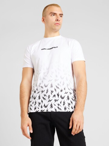 Karl Lagerfeld Shirt in White: front