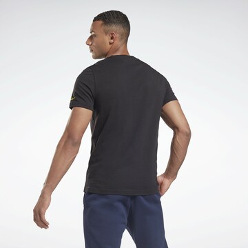 T-Shirt fonctionnel Reebok en noir