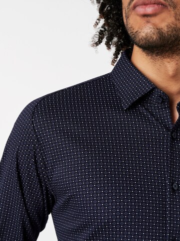 Coupe slim Chemise DESOTO en bleu