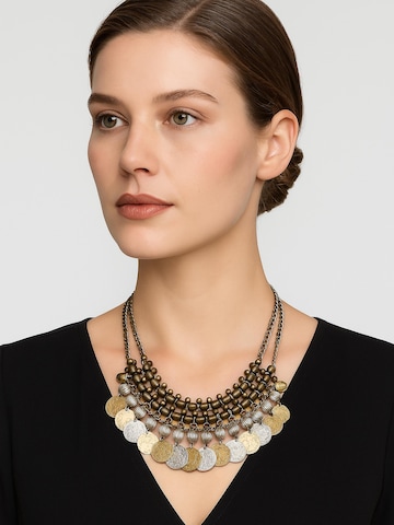 COLLEZIONE ALESSANDRO Necklace 'Münzmagie' in Gold