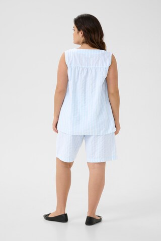 KAFFE CURVE Bluse 'Sira' in Blau