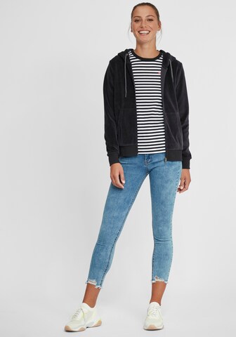 Oxmo Sweat jacket 'Nicky' in Blue