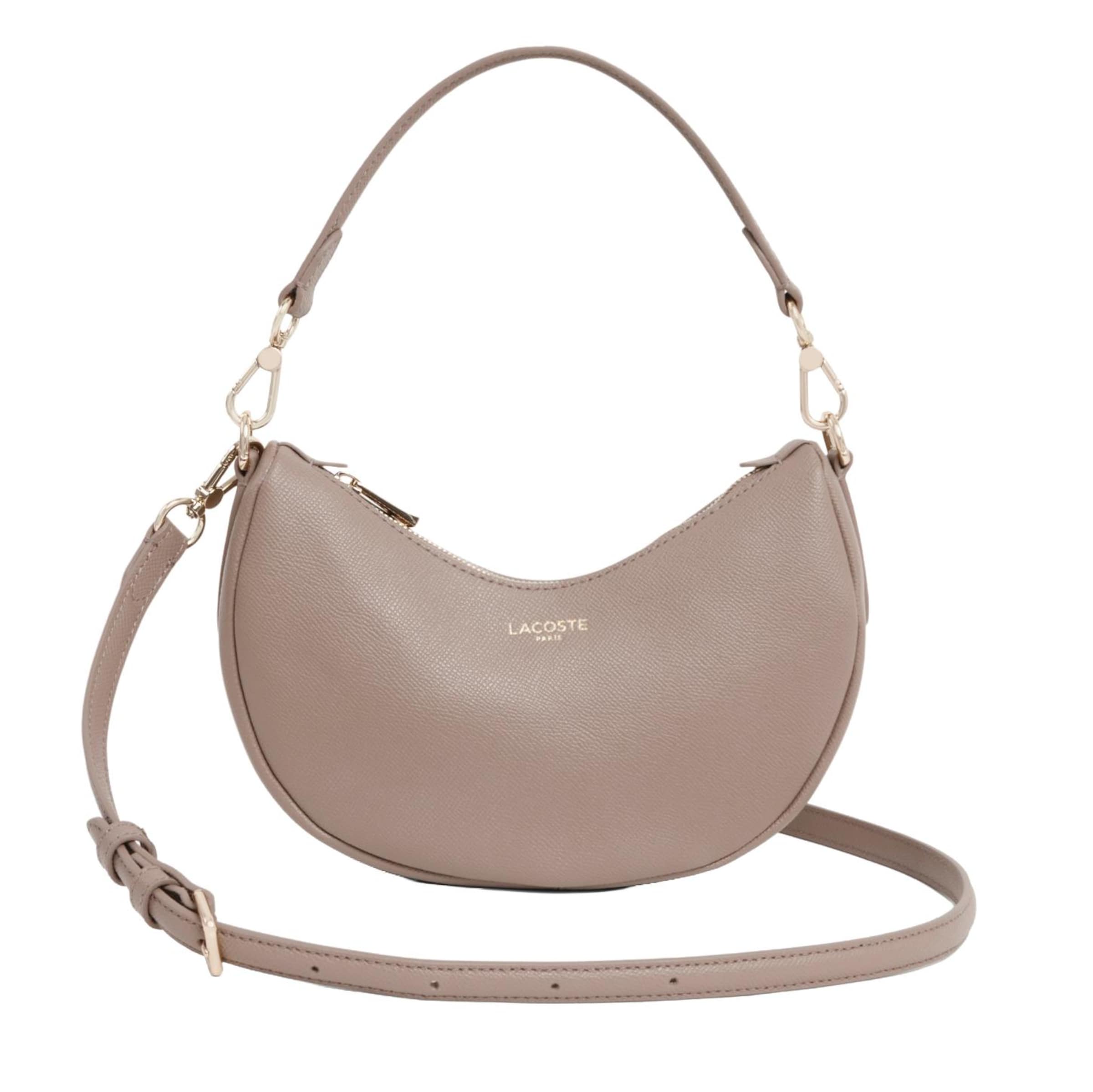 LACOSTE Handbag 'Champs Élysées' in Grey: front