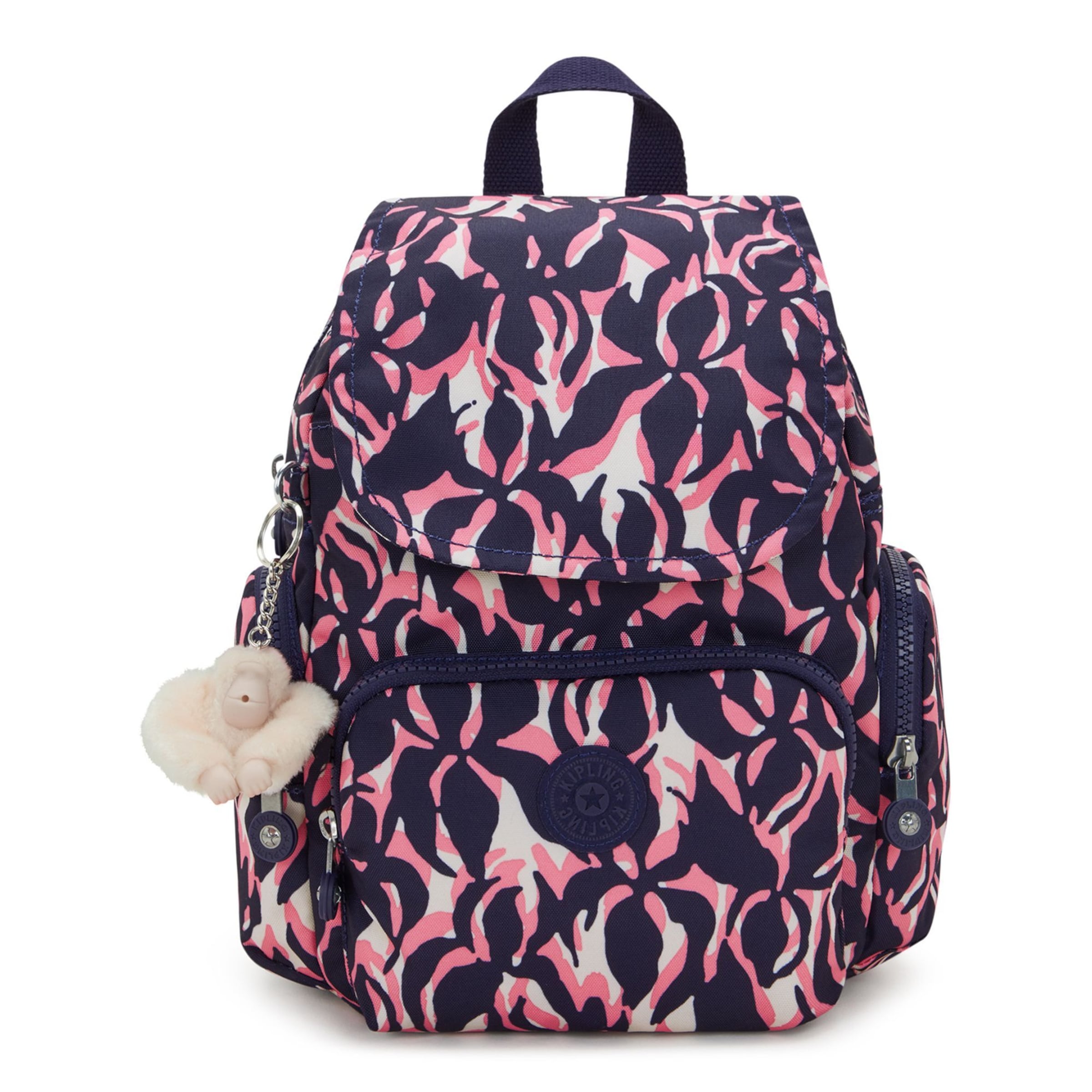 KIPLING Backpack 'City Zip Mini' in Pink: front