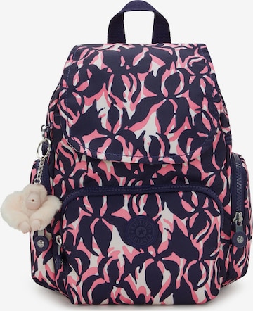 KIPLING Backpack 'City Zip Mini' in Pink: front