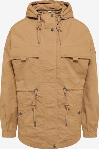 Veste mi-saison DreiMaster Vintage en beige : devant