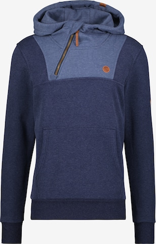 Alife and Kickin Sweatshirt 'AcoAK' in Blau: predná strana