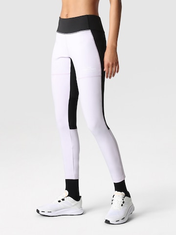 THE NORTH FACE Skinny Workout Pants in Purple: front