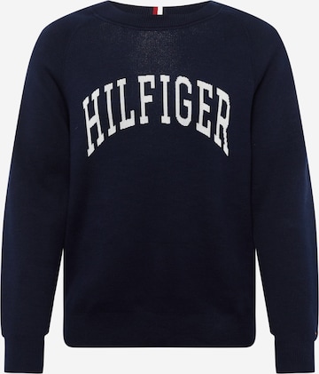 TOMMY HILFIGER Sweatshirt 'VARSITY' i blå: framsida