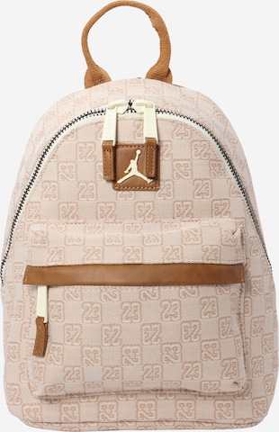 Jordan Backpack 'MONOGRAM MINI' in Beige: front