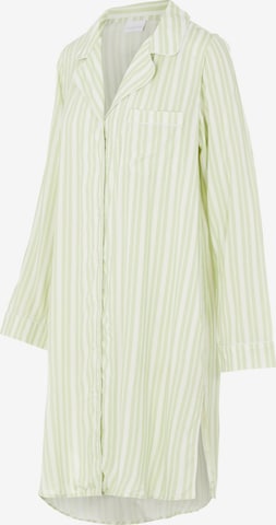 Chemise de nuit 'Alba' MAMALICIOUS en vert : devant