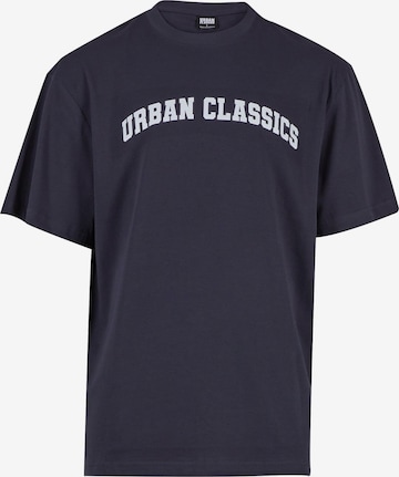 T-Shirt Urban Classics en bleu : devant