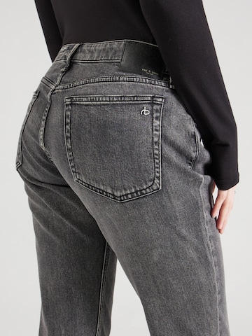 rag & bone Regular Jeans 'DRE' in Schwarz
