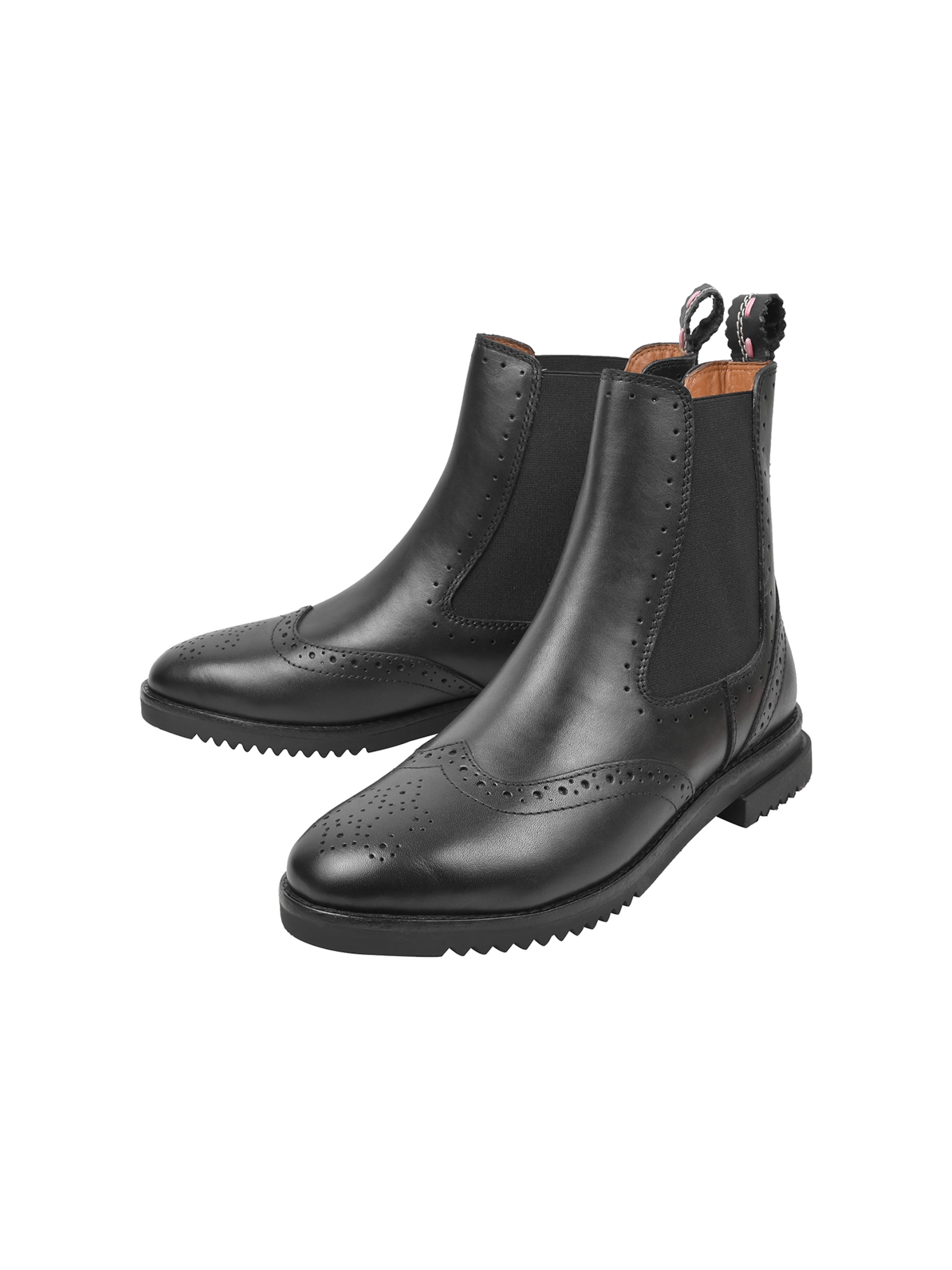Crickit Chelsea boots ' UDINE ' in Zwart