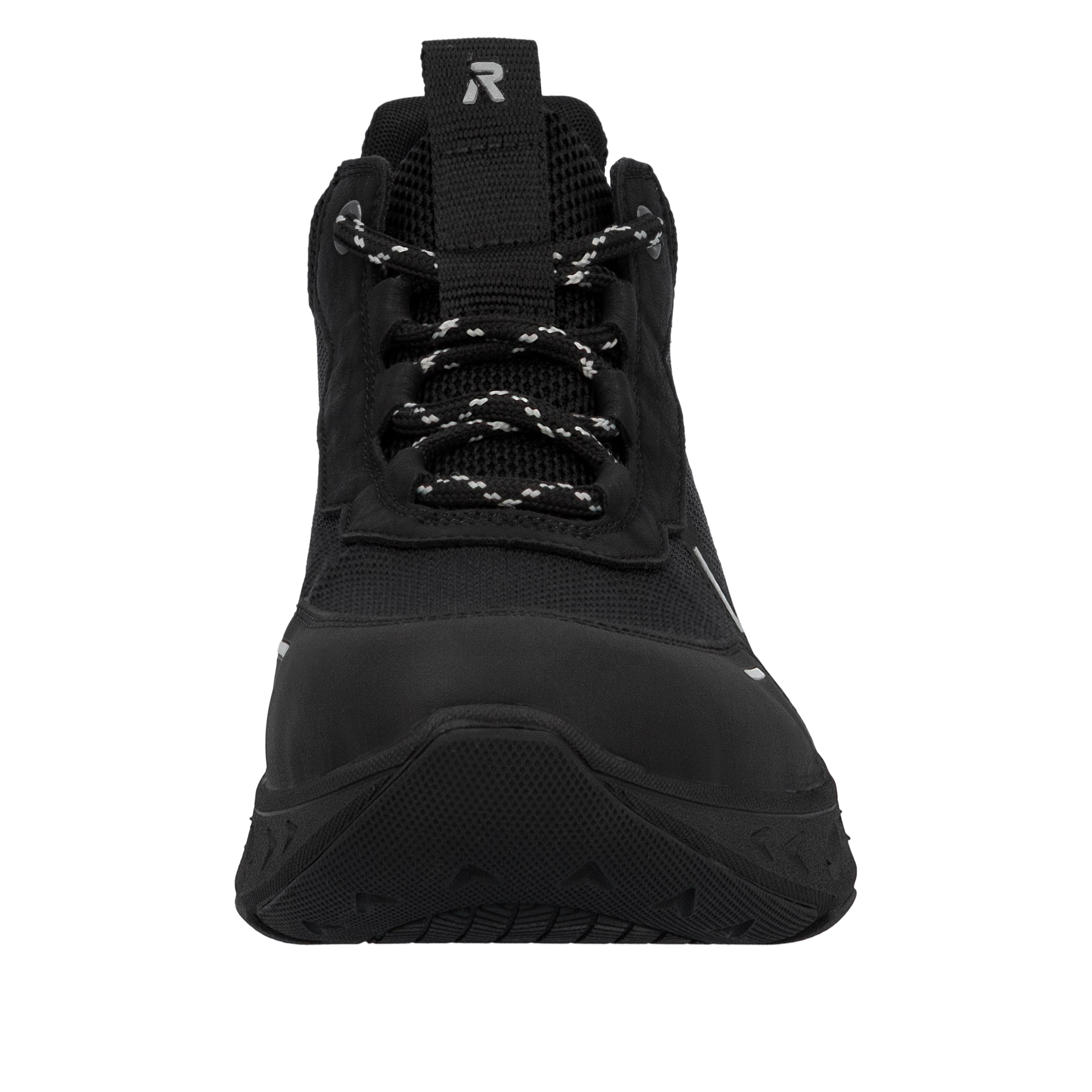 Rieker High-Top Sneakers in Black