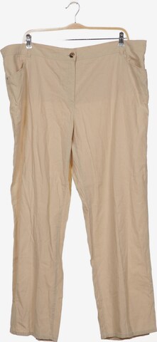 SAMOON Pants in 6XL in Beige: front