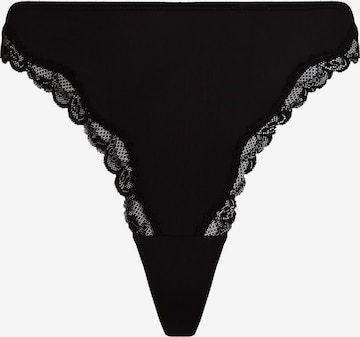 Calvin Klein String in Black: front