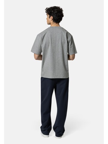 19V69 ITALIA Μπλουζάκι 'Tamaro College' σε γκρι