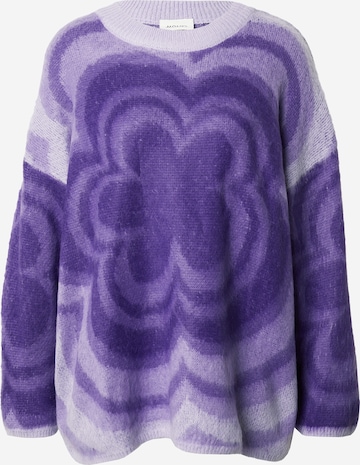 Monki - Pullover em roxo: frente