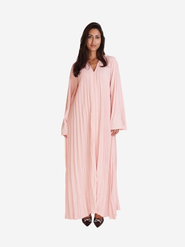 Elara Abaya ' Abaya ' in Pink: Vorderseite