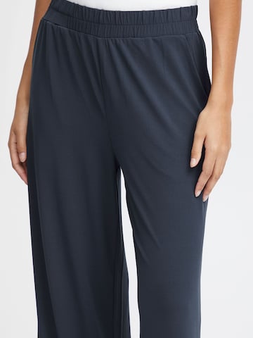 ICHI - Loosefit Pantalón ' LIMA ' en azul
