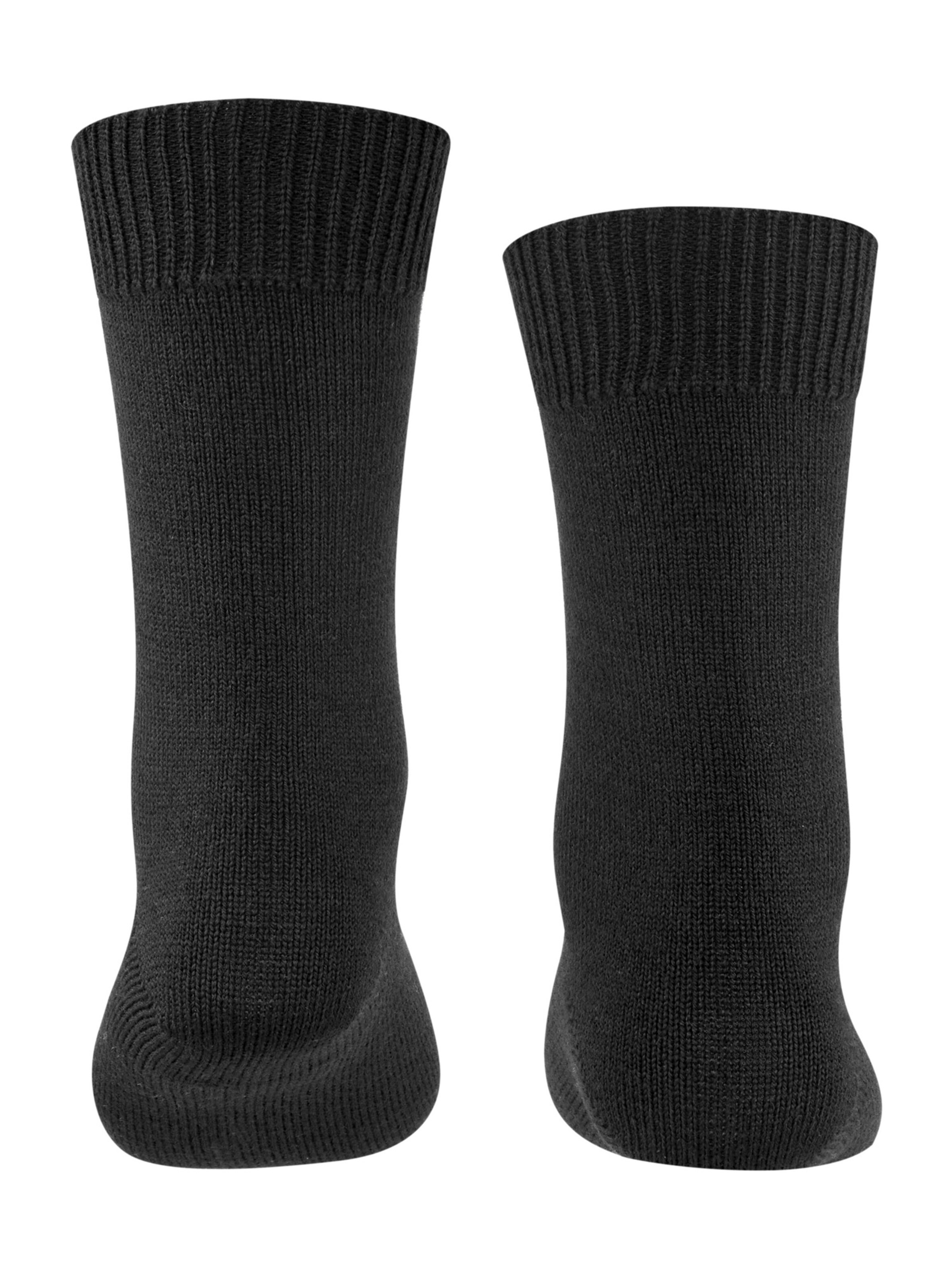 melns FALKE Zeķes 'Comfort Wool'