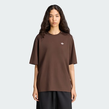 ADIDAS ORIGINALS Футболка 'Essentials' в Коричневый: спереди
