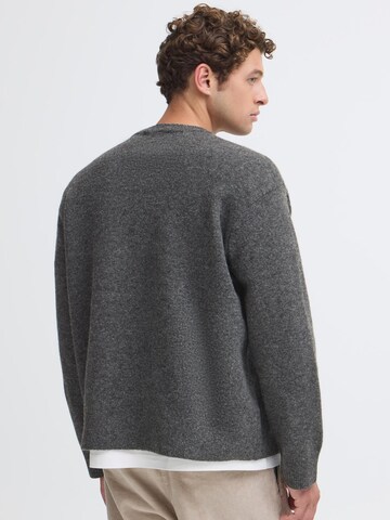 Casual Friday - Jersey 'CFAdils ONeck Knit' en gris