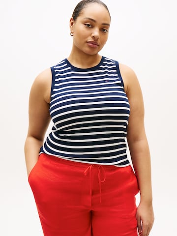 Tommy Hilfiger Curve Top 'CODY' in Blau: Vorderseite