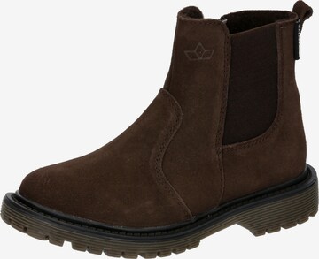 LICO Boots in Brown: front