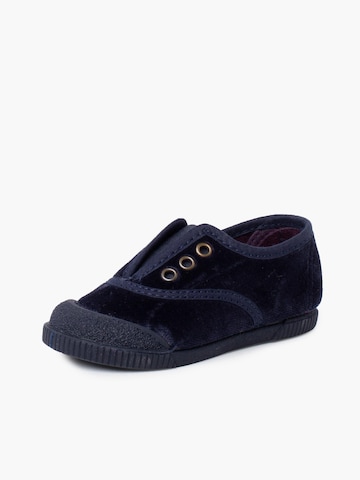 Baskets Pisamonas en bleu : devant